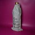 Drawstring Wine Tote